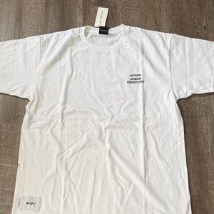 WTAPS White Short Sleeve Tee